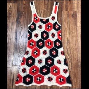 Vivienne Tam Crochet Mohair Dress